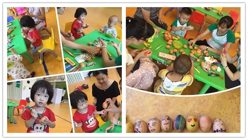 BBunion国际早教深圳中心活动花絮：缤纷彩绘，鸡蛋也疯狂