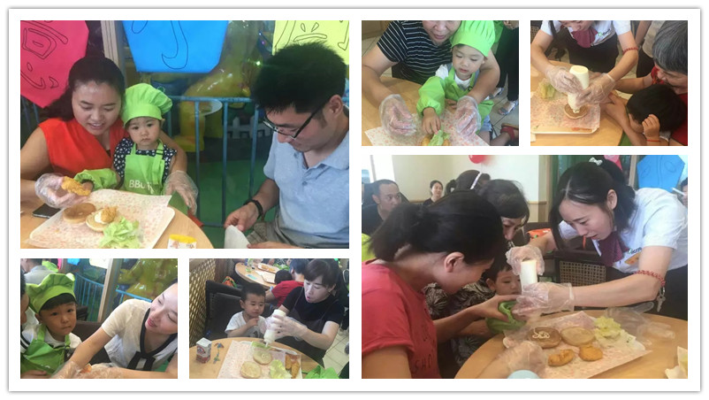 BBunion国际早教驻马店中心活动花絮：“德意”小厨师